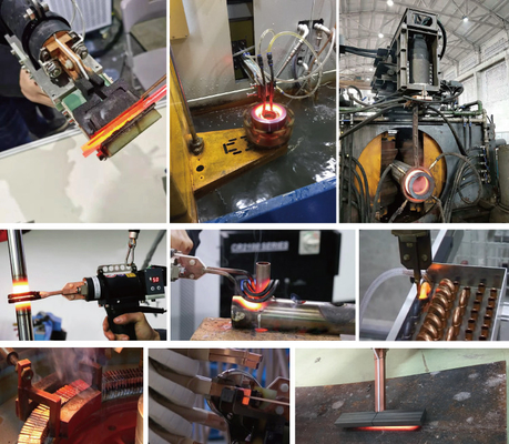 Handheld Induction Brazing Machine High Safety Durable Protection 50kw Induction heater