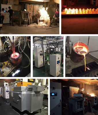 Capable Precise Induction Heat Treatment Machine For Casting Forging Induction Heating